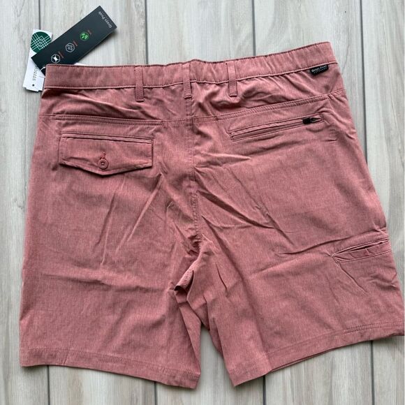 Grays Peak Outdoors Hybrid Shorts 36 Salmon STITCH FIX NWT - Picture 2 of 4